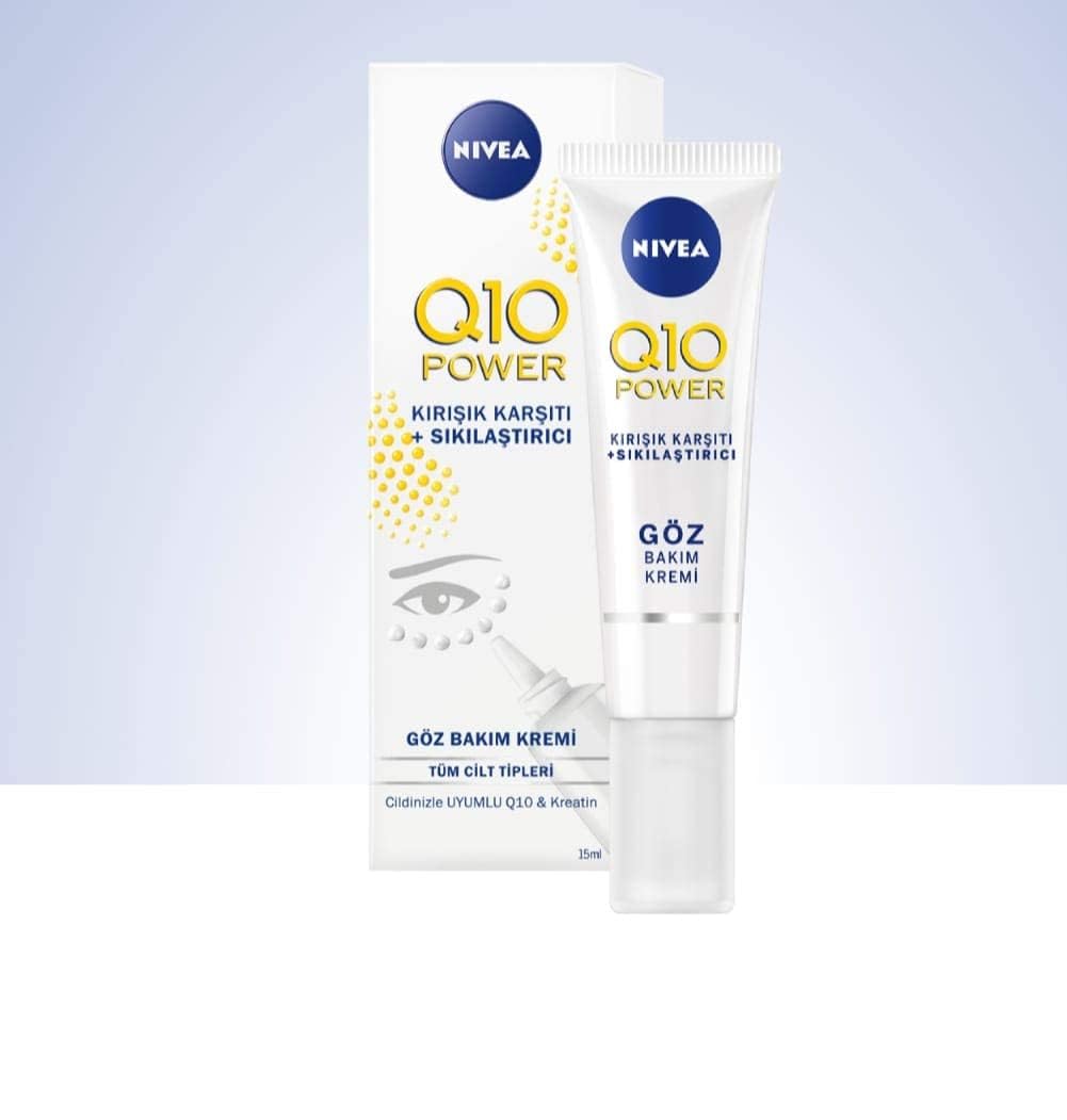 Nivea Q10 Power Anti-Wrinkle + Brightening Eye Cream 15 ml / 0.5 fl oz