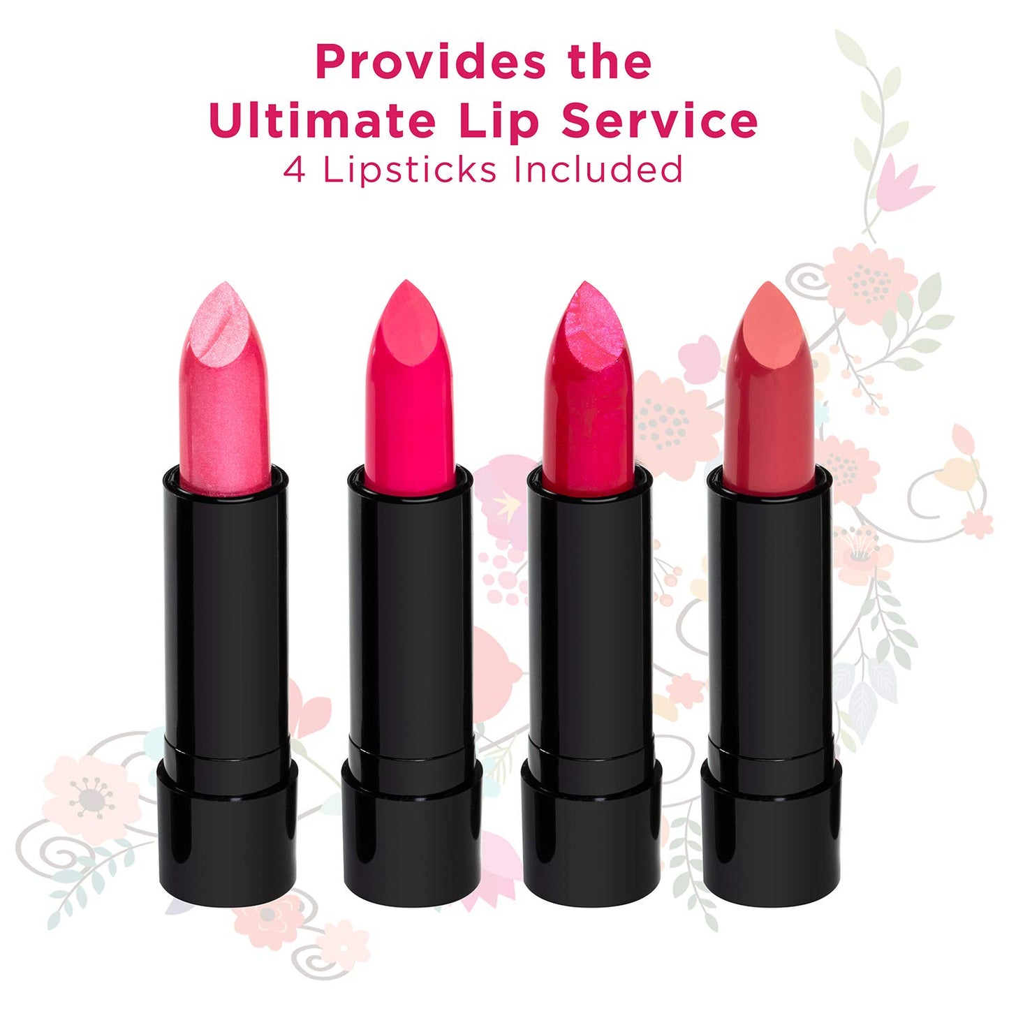 Makeup Kit Gift Set – 79 Piece - 32 Eye Shadows, 2 Blushes, 2 Lip Glosses, 2 Lipsticks, 2 Eye Liner Pencils, 1 Lip Liner Pencil, 1 Mascara - Case with Carrying Handle