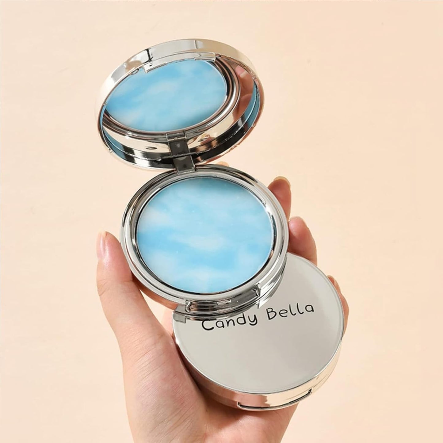 Oil Control Face Pressed Powder,Jelly Pressed Powder Face Makeup Setting Powder,Reduce Pores and Fine Lines Flawless Matte Long Lasting Finishing Lightweight Waterproof Face Cosmetics