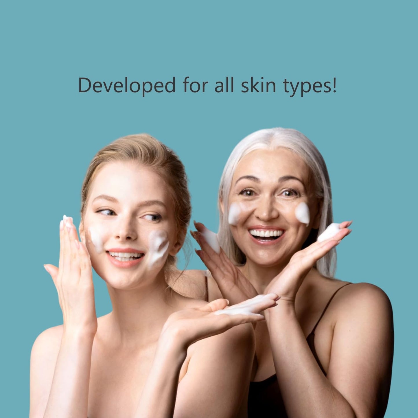 SUN COAST SCIENCES - Hydrate + Restore Total Face Cleanser, Vitamina B, Hydrating Facial Cleanser With Niacinamide for All Skin Types - 4 fl oz