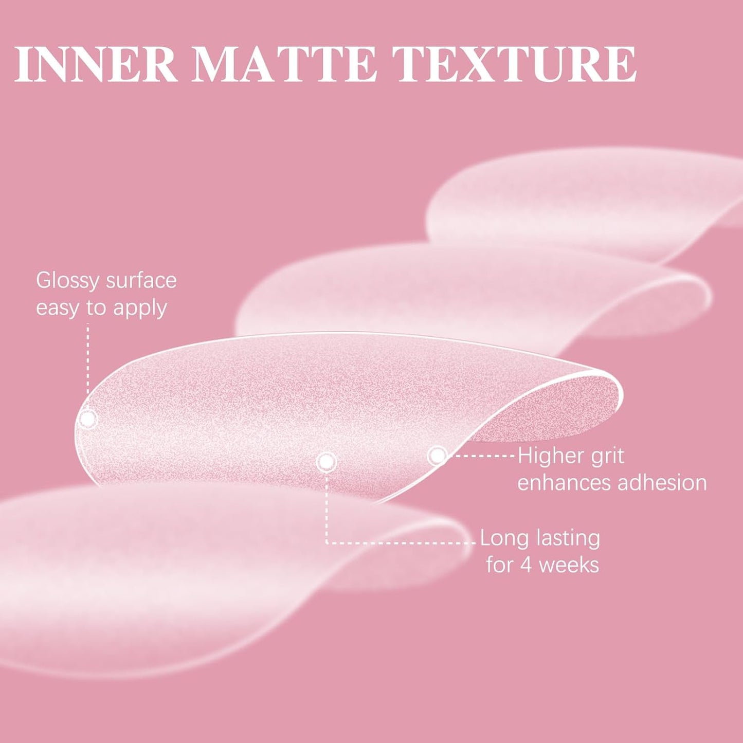 Toe Nail Tips, SSWSBYKE 300 Pcs 15 Sizes Square Round Full Cover Fake Toe Nails Press On Clear Pre-shape Soft Gel Toe Nail Tips Matte Acrylic Nail Extensions DIY Home Salon