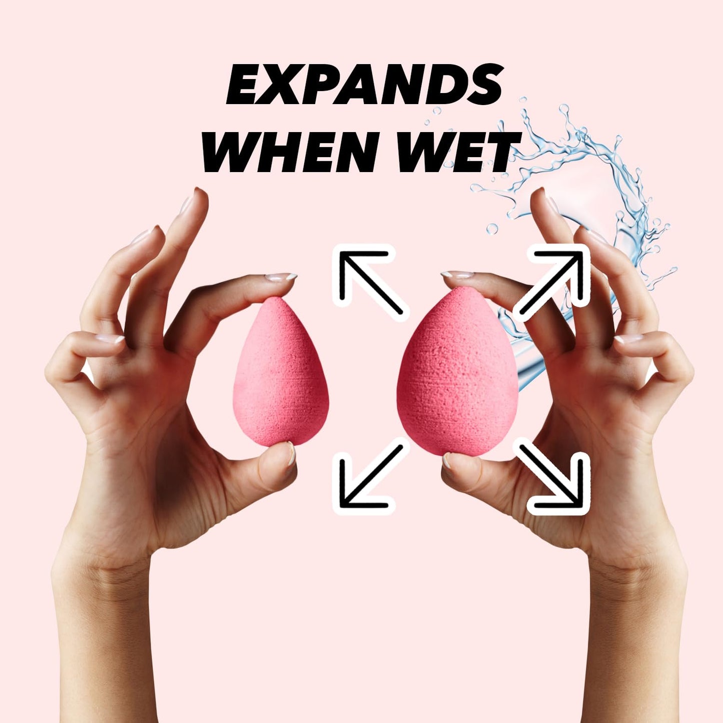 Earth & I 20 Piece Makeup Sponges for Face, Blender Sponge, Make Up Blender Sponges for Face, Foundation Applicator, Makeup Disposable Applicators, Cosmetic Sponges, Make Up Accessories