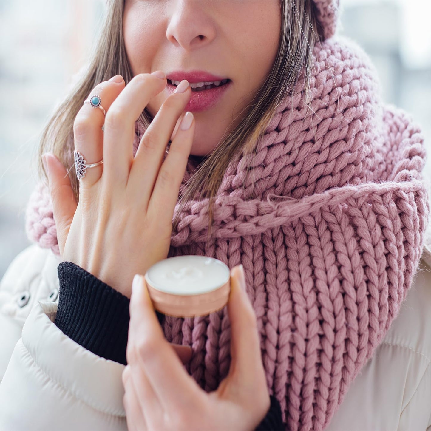 2 Ounce Aluminum Tin Jar with Screw Cap 60mL Tin Cans Refillable Containers for Cosmetic, Lip Balm, Cream, Lotion, Balms, Spices, Salve, Rose Gold 20 Pcs