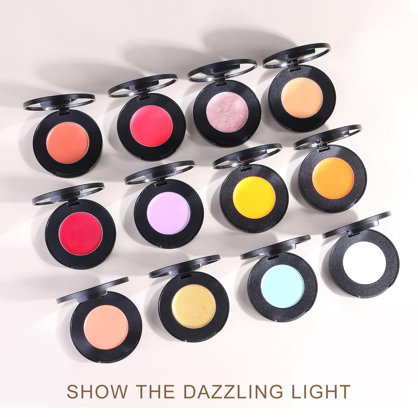 Cream Concealer Corrector Correcting Contour Makeup Set under Eye Concealer Cream Kit for Dark Circles and Blemish 14