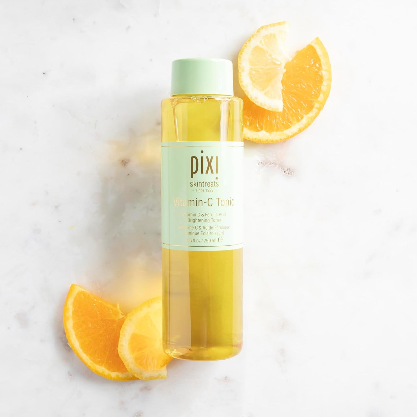 Pixi Vitamin-C Tonic,Brightening & Soothing Facial Toner, Boost Skin Luminosity, Infused with Vitamin-C & Ferulic Acid, Alcohol Free Daily Toner (250ml / 8,5 fl oz)