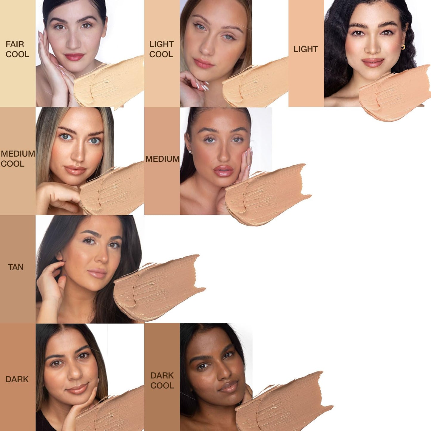 bellapierre BB Cream with SPF 20 - Tinted Sunscreen, Concealer, Matte Foundation, & Moisturizing Face Cream | Lightweight Formula + Pump Top Applicator | Non-Toxic & Paraben Free | 1.7 Oz - Light