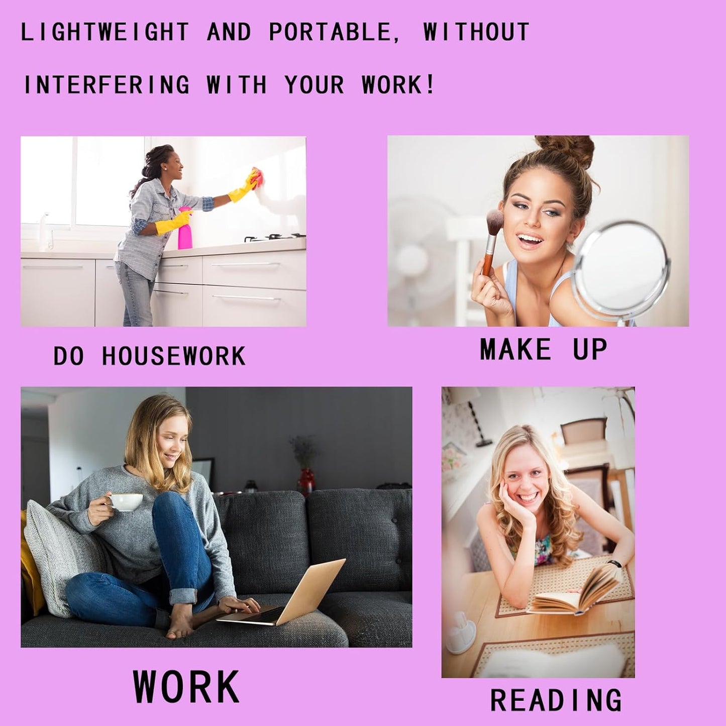 30Pcs Plastic Hair Curlers Snap on Rollers, Self Grip No Heat Curlers Set - Plastic Rollers for Short Hair, Curlers for Fine Thin Hair Curling Rods DIY Hair Styling and Salon Use(5 Sizes)