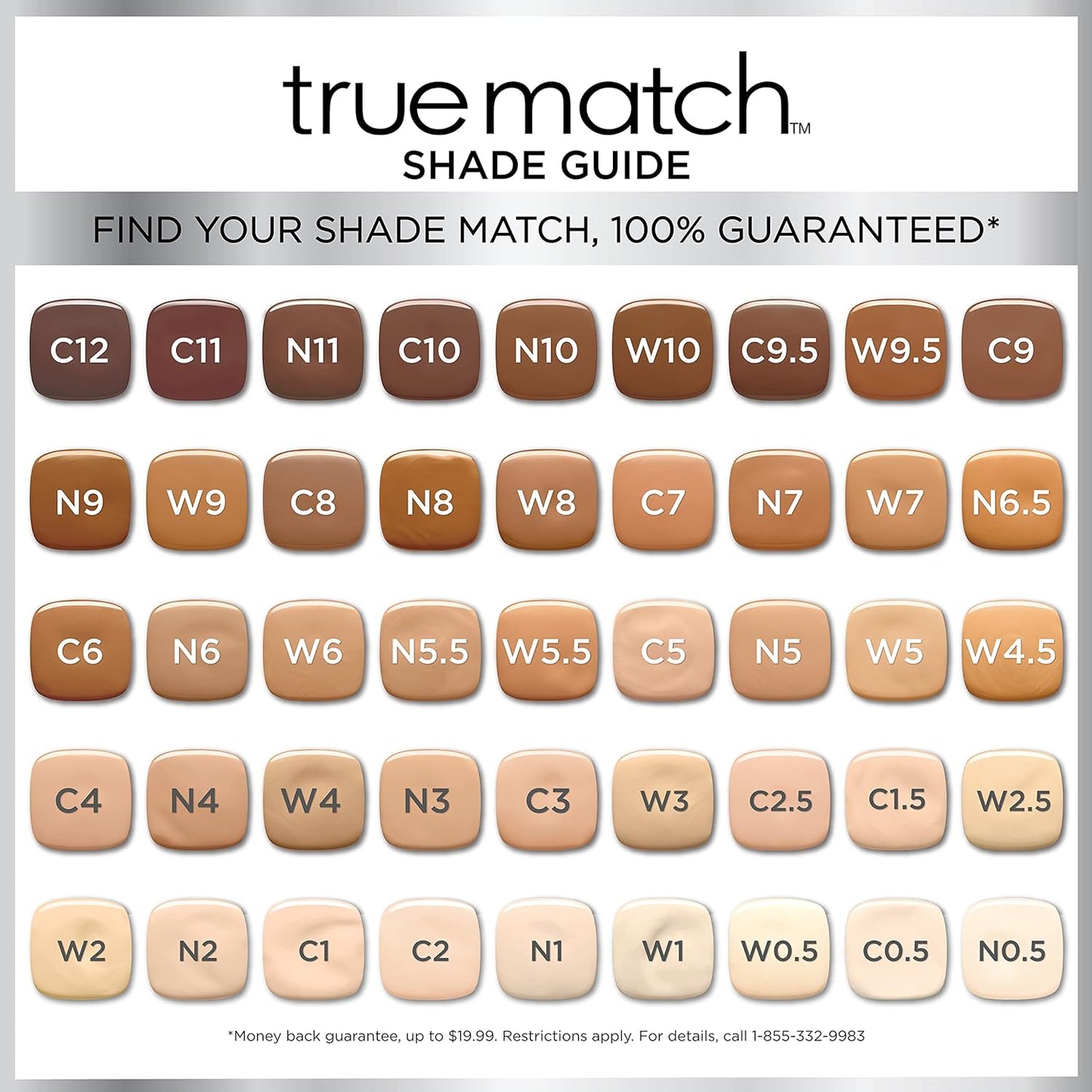 L'Oreal Paris Makeup True Match Super-Blendable Liquid Foundation, Spiced Latte W9, 1 Fl Oz,1 Count