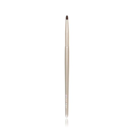 Natural Pony Hair Eye Shadow Brush, ENZO KEN Small Detail Eyeshadow Brush, Detailing Eye Shadow Brush, Mini Eye Smudge Brush, Corner Eyeshadow Brush, Eye Brushes, Eyeshadow Blending Brush. Gold, E204S