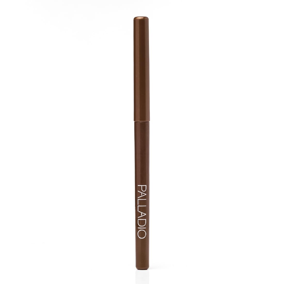 Palladio Retractable Waterproof Eyeliner, Richly Pigmented Color and Creamy, Slip Twist Up Pencil Eye Liner, Smudge Proof Long Lasting Application, All Day Wear, No Sharpener Required, Brownie