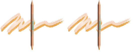 NYX PROFESSIONAL MAKEUP Wonder Pencil, Multi-Use Micro Highlighter & Concealer Stick - Deep (Pack of 2)