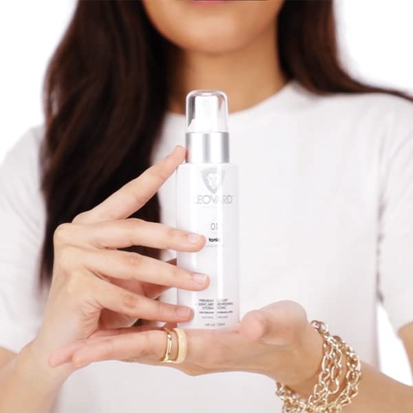 Organic Salicylic Acid Toner for Sensitive Skin - Aftershave Tonic Razor Bump Ingrown Treatment - Made of Green tea, Jojoba, Aloe Vera, Chemical Fragrance Free Toner - Natural Tonic for Men Women 2oz