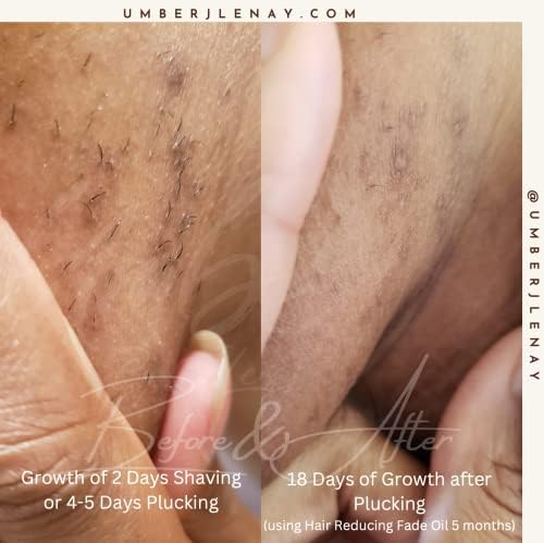 Hair Reducing Fade Oil - Sentive Strength (For sentive skin) Hair Growth Minimizer, Slow Down Facial Hair Growth for Women & Men, Hair Inhibitor Serum, Moisturizing & Soothing, 15ml