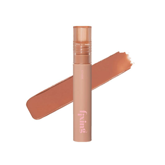 ETUDE Fixing Tint #04 Ginger Milk Tea (4g) | Long Lasting High Pigmented Liquid Lipstick | Waterproof Lightweight Matte Finish Lip Stain | Full Coverage | Korean Makeup, Kbeauty