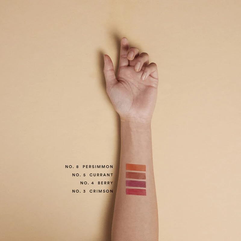 Olio E Osso - Natural Lip + Cheek Balm | Natural, Non-Toxic, Clean Beauty (No. 5 Currant, 0.35 oz | 10 g)