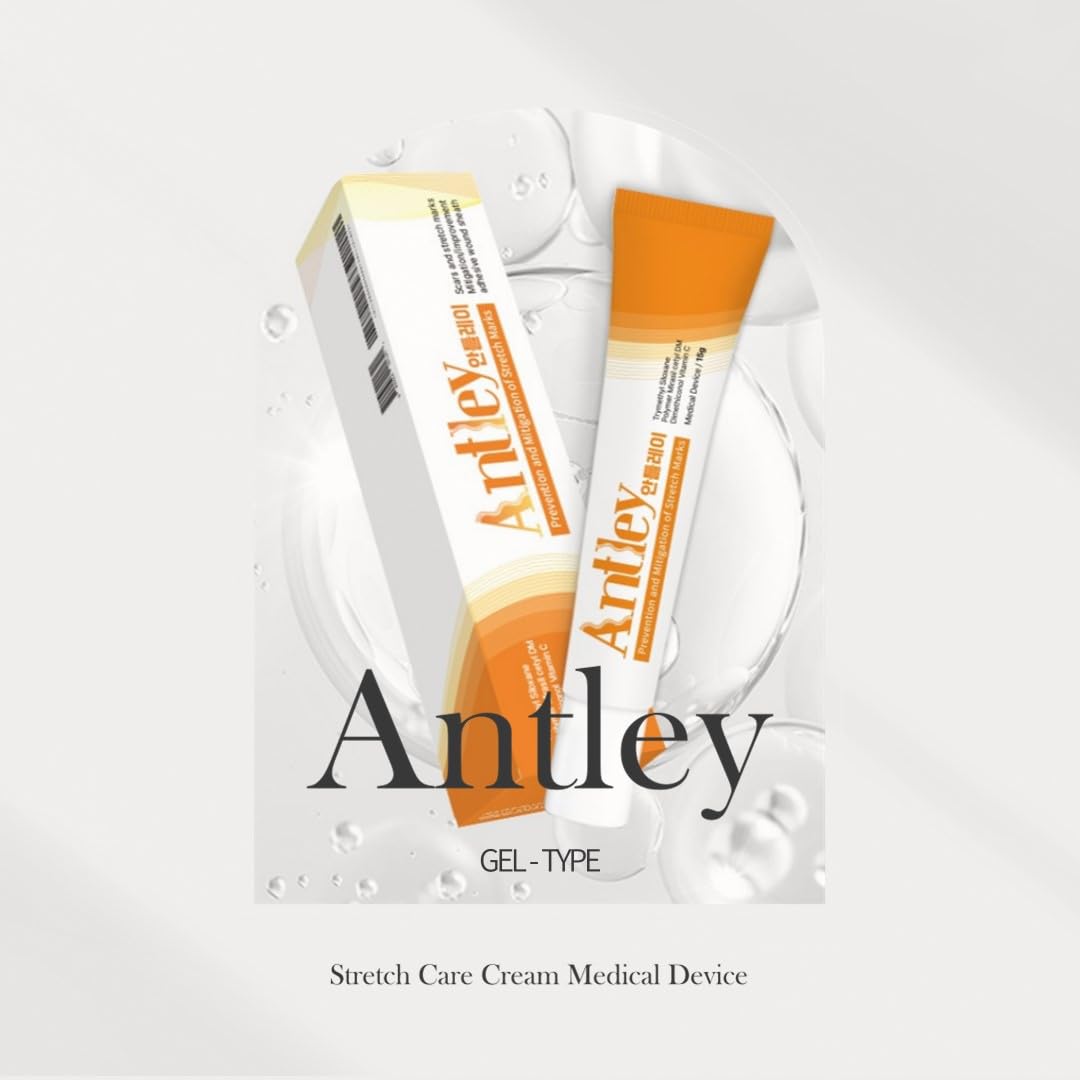 [Antley] Stretch Care Cream | Antley Ointment Gel-type | Medical Device Effective for Pregnant Dieters Adolescents (Gel Type), White