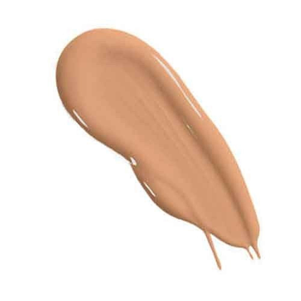 Palladio Powder Finish Liquid Foundation, Natural Matte Appearance, Reduces Fine Lines, Covers Large Pores, Hides Imperfections, All Day Wear, Sheer to Medium Coverage, In the Buff