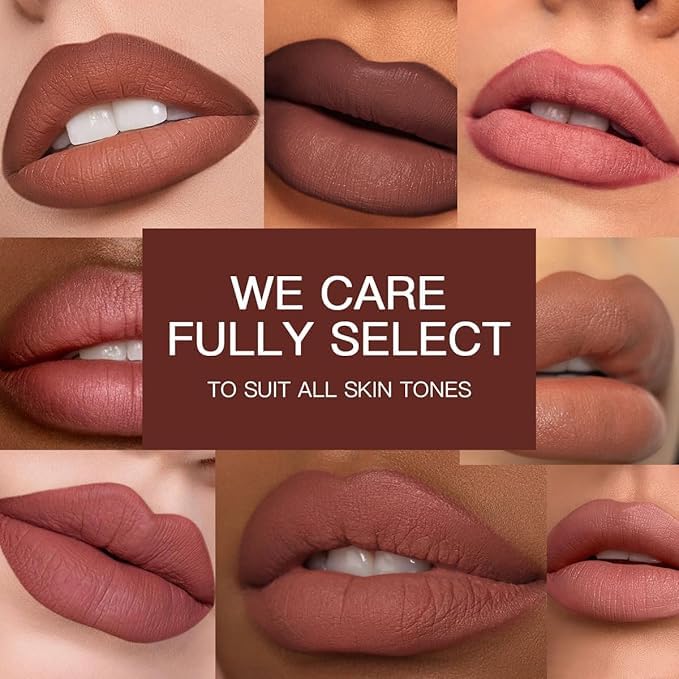 USHAS Lipstick and Lip Liner Combo Set 2 in 1 Waterproof Matte Lipstick pen for Women Lip liner Set Long Lasting with Makeup Set (Y14, Pack of 1)