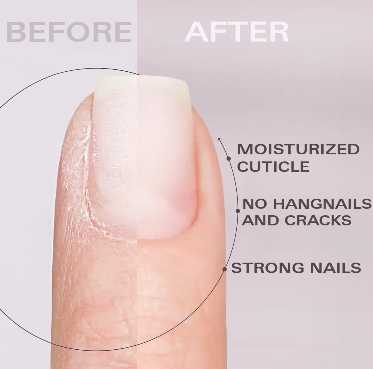 Nail Oil Cuticle Pen - Jasmine - Nail Strengthener & Growth Serum with Vitamin A, D, E, B5, Grapeseed & Natural Oils - Repair for Brittle, Peeling, Thin Nails - Twist Brush Pen