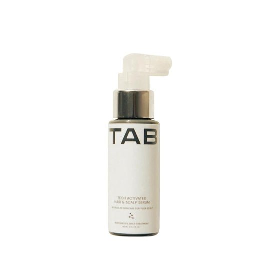 TAB Tech Activated Hair and Scalp Serum, Hair Loss Support Formula without Minoxidil for Men & Women, Oil-Free, Lightweight, Daily Leave-In, Non-Greasy, Fragrance-Free, Fast Absorbing - 2.7 fl oz
