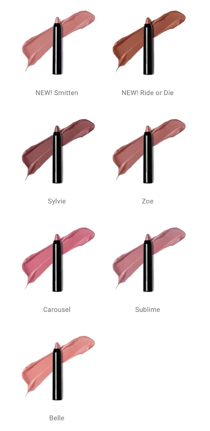 Jolie Color Stick - Moisturizing Lip Colour Crayon - Ultra Modern Jewel-like Gloss W/Brilliant Shine (Sylvie)