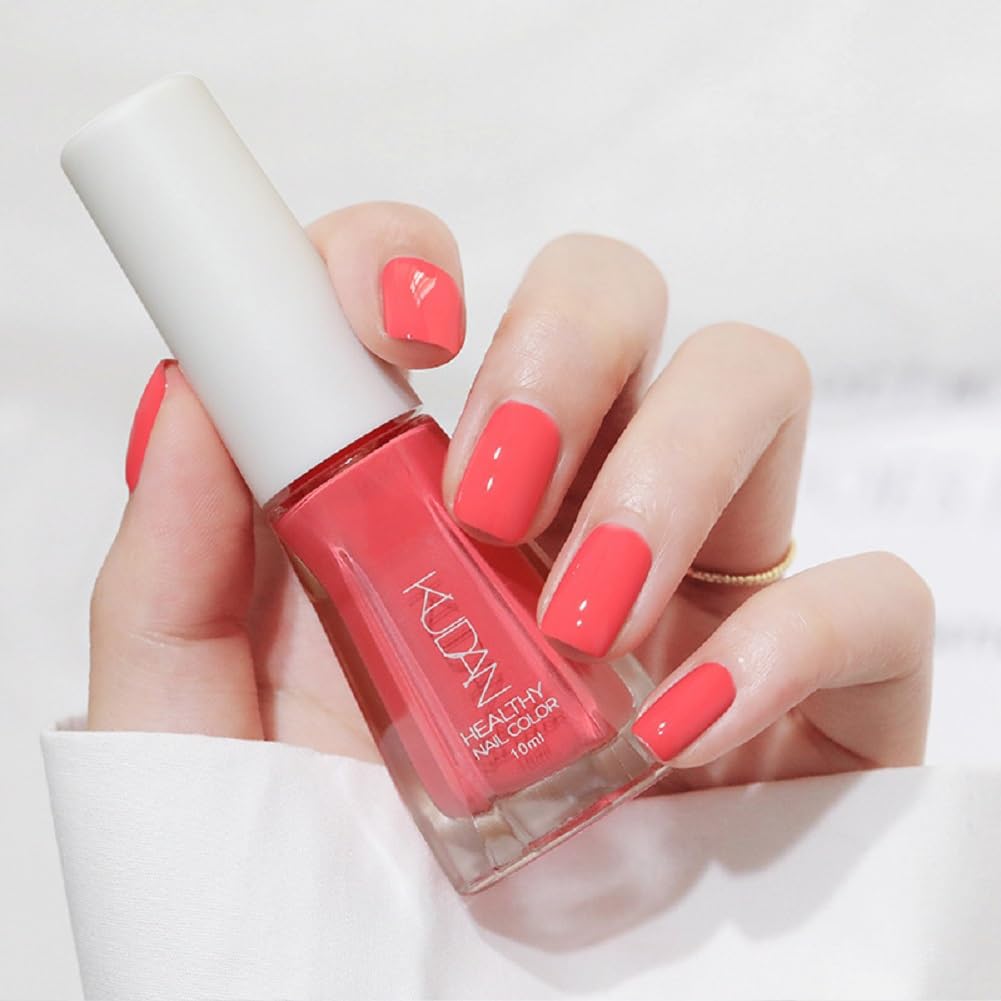 Nail Polish set - Nail Lacquer Quick Dry, Full Size, Vibrant, Colorful, Trendy, Glitter, Glossy, Metallic, Matte Nail Art Nail Shades (N16 Bright red, 52g)