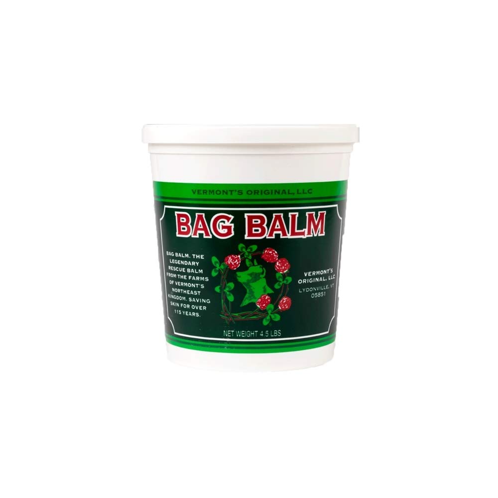 Bag Balm Vermont's Original Hand & Skin Moisturizer, Cracked Heels Treatment, Dry Hands & Dogs Ointment - 72oz Pail