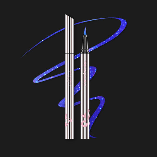 CHARMACY New Chameleon Liquid Eyeliner, Liquid Glitter Eyeliner, Highly Pigmented, Metallic MultiColor Shifting waterproof Eyeliner, Ultra-Fine Tip, Longwearing, Smudge-proof (A03 Twilight Shimmer)