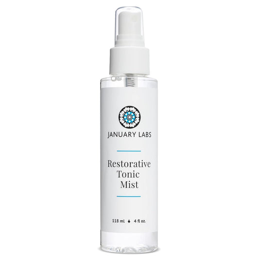 Restorative Tonic Mist, Hydro Boost Facial Toner for All Skin Types, Refreshing & Lightweight Antioxidant Face Mist Hydrating Spray, 4 Ounce Bottle