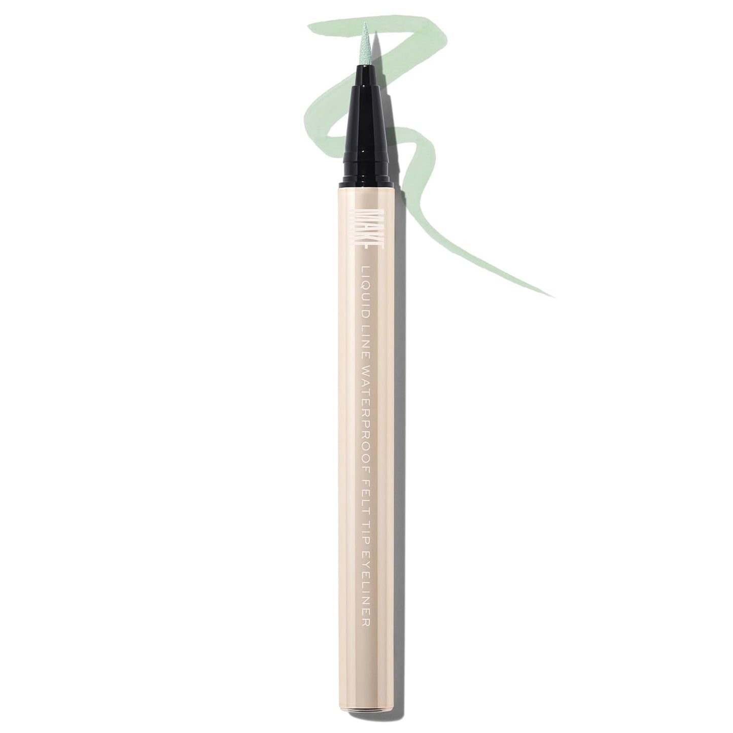 MAKE Beauty Liquid Line Waterproof Liquid Eyeliner Pen. Smudge-Proof Felt Tip for Precise Application of Lines, Wings, and Graphics. Long Lasting Eye Liner - Shade, Planetary