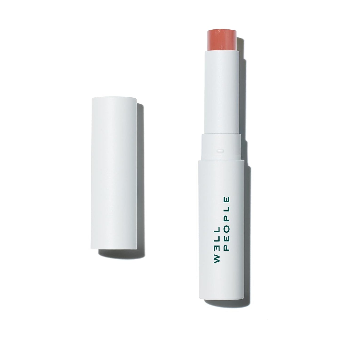 Well People Lip Butter SPF 15 Tinted Balm, Hydrating Lip Balm For Sun Protection & A Hint Of Color, Infused With Zinc, Vegan & Cruelty-free, Peach