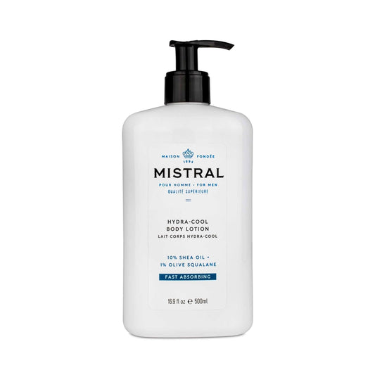 Mistral Men's Hydra-Cool Body Lotion, Cool Marine, 16.9 Fl Oz