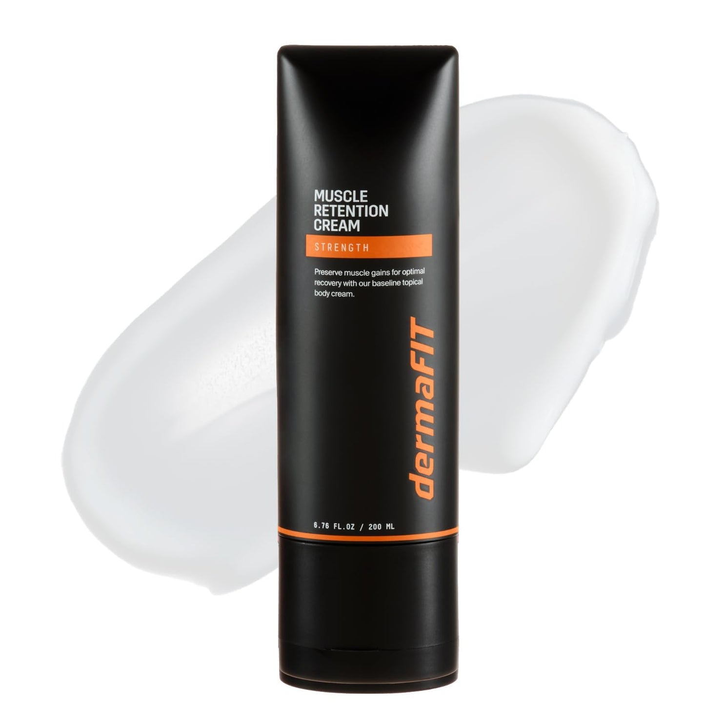 Strength Muscle Maintenance Body Cream - Post Workout Prevents Muscle Loss for Men & Women, Muscle Retention Cream, 200ml, No Artificial Fragrance, M.A.X. Tech, Topical Analgesic for Muscle