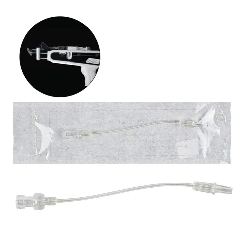 20pcs Tubes Accessory Replacement Consumables Parts for Beauty Meso Gun Spa Beauty Tool Skin Rejuvenation