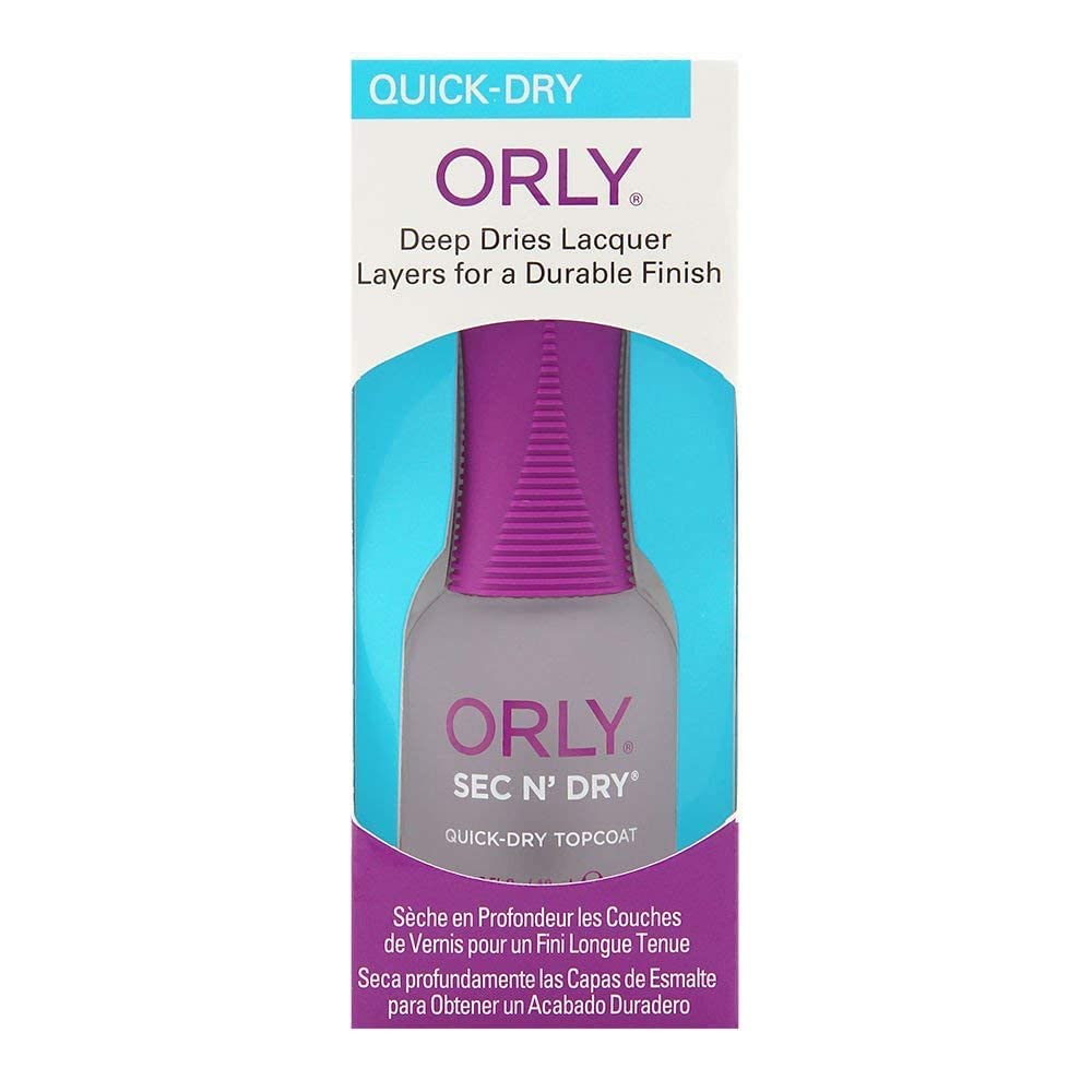 Orly Nail Dryer, Sec'n Dry, 0.6 Ounce (Pack of 2)