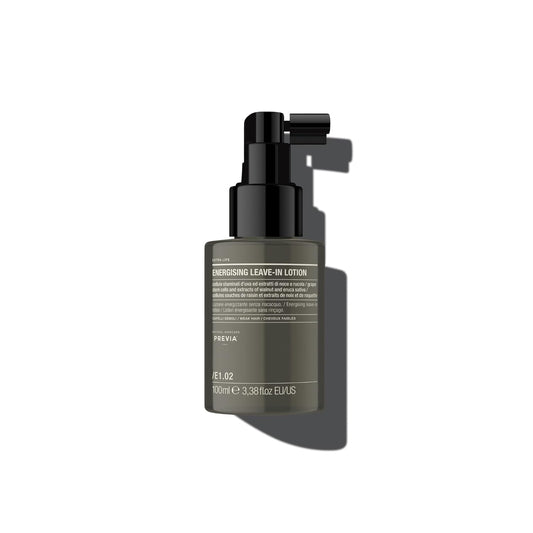 PREVIA Extralife Energising Leave-In Organic Lotion - Hair Loss Treatment - Promotes Fuller, Thicker Hair - All Natural & Organic - 3.38 oz