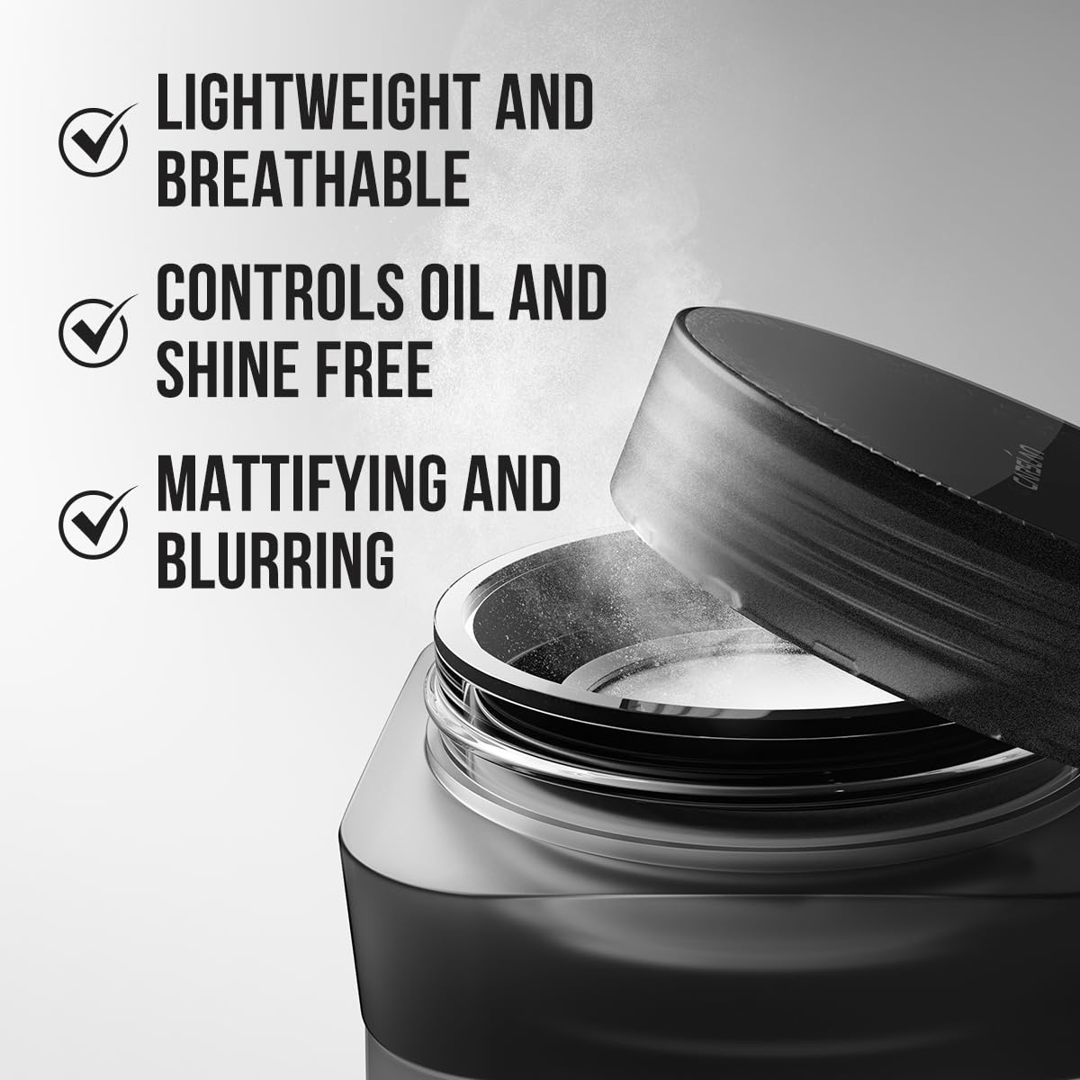 Soft Focus Loose Setting Powder, Waterproof, Matte, Oil Control, Shine Free, Talc-Free Face Powder Makeup, 24H Longwear Finishing Powder, 02 Translucent For Oily