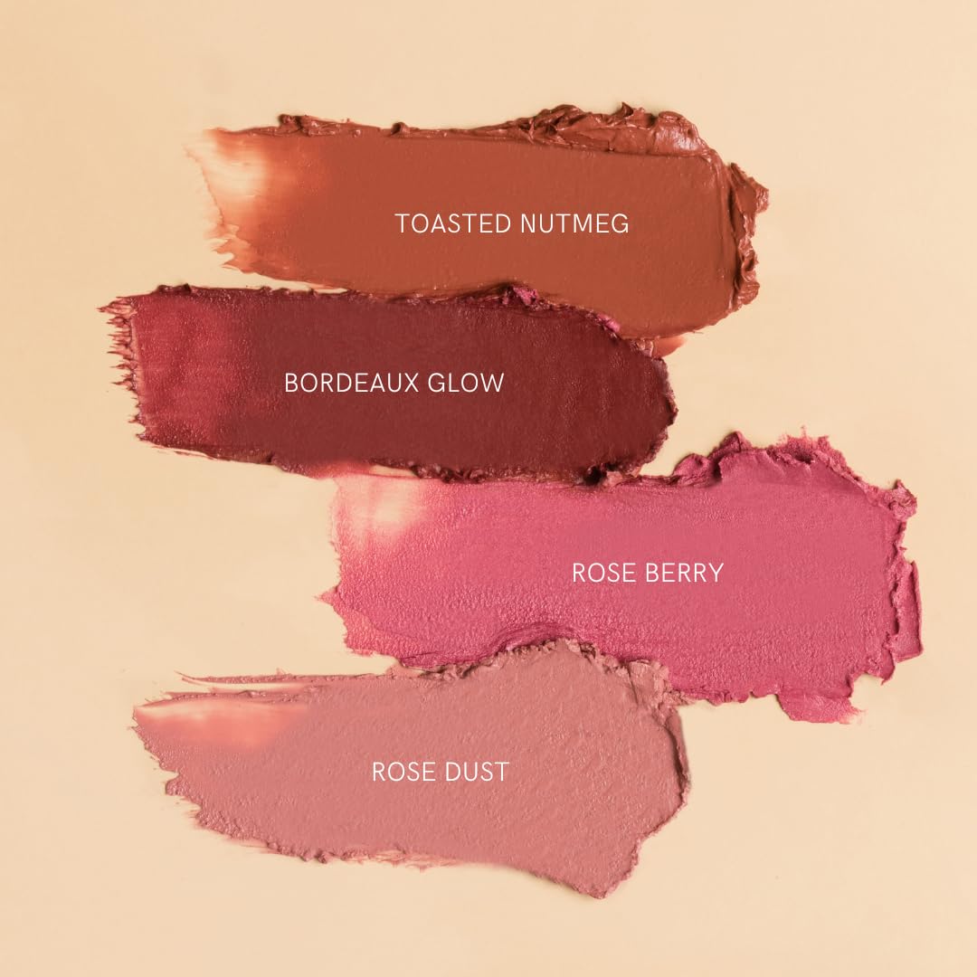 HAN Skincare Cosmetics Vegan, Cruelty-Free, 3-in-1 Multistick for Cheeks, Lips, Eyes, Toasted Nutmeg | Large