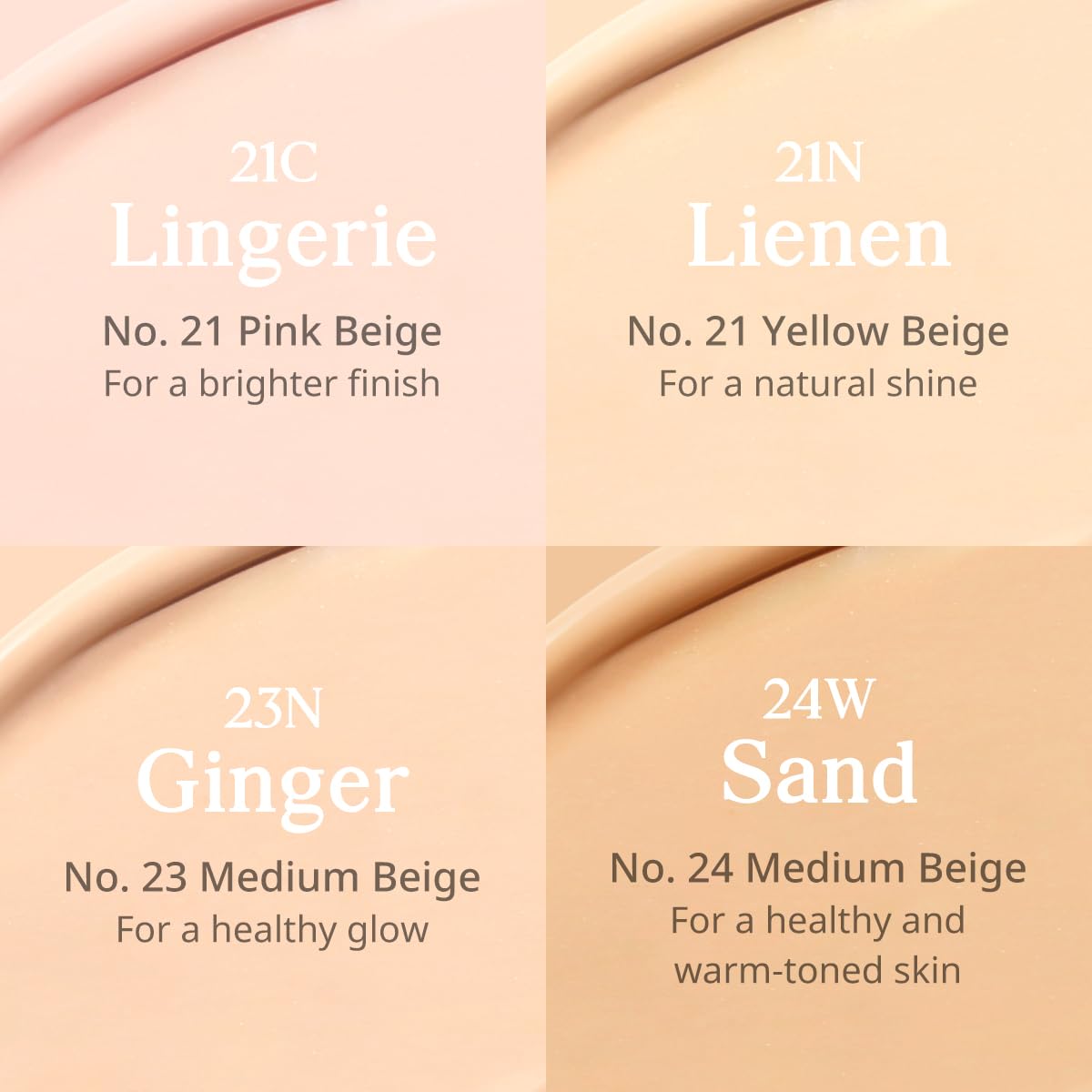 CLIO Kill Cover Mesh Glow Cushion Foundation ([Refill Included] 15g*2, 21N LINEN), Glass Skin, Long-Lasting, Lightweight, Buildable Coverage, Glowy Skin Makeup