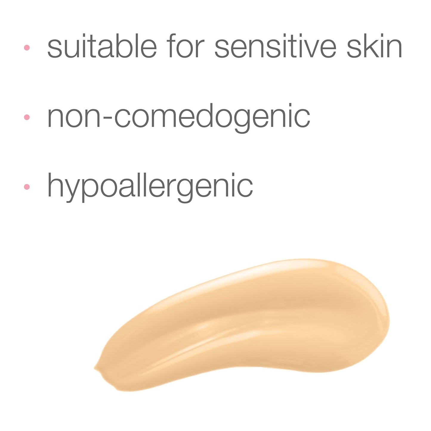 Neutrogena Healthy Skin Sensitive Skin Serum Foundation with Pro-Vitamin B5, Color Correcting & Pore Minimizing Liquid Foundation & Face Serum, Buildable Coverage, Light 03, 1 oz