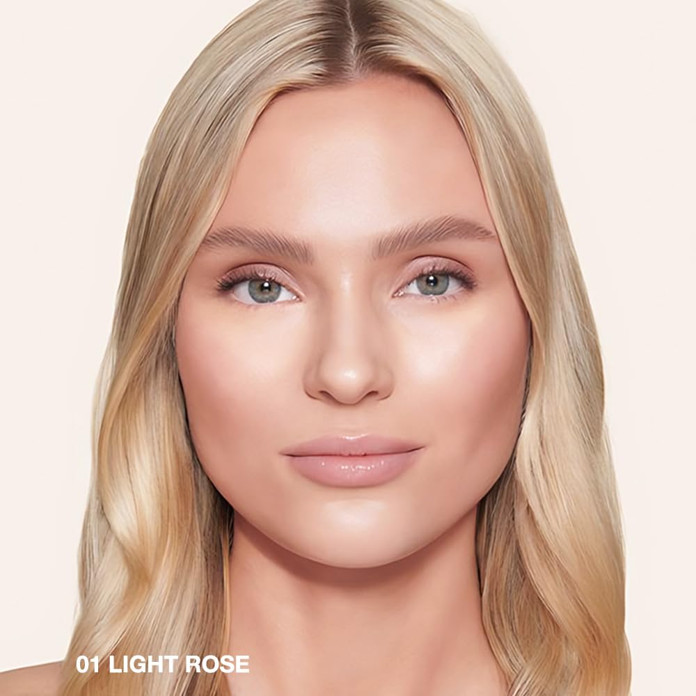 evpct under Eye Brightener, Nourishing Luminous under Eye Concealer Color Corrector for Dark Circles, Waterproof Naturactor Concealer Pot make up for face Eye Ring corrector de ojeras 01# Light Rose