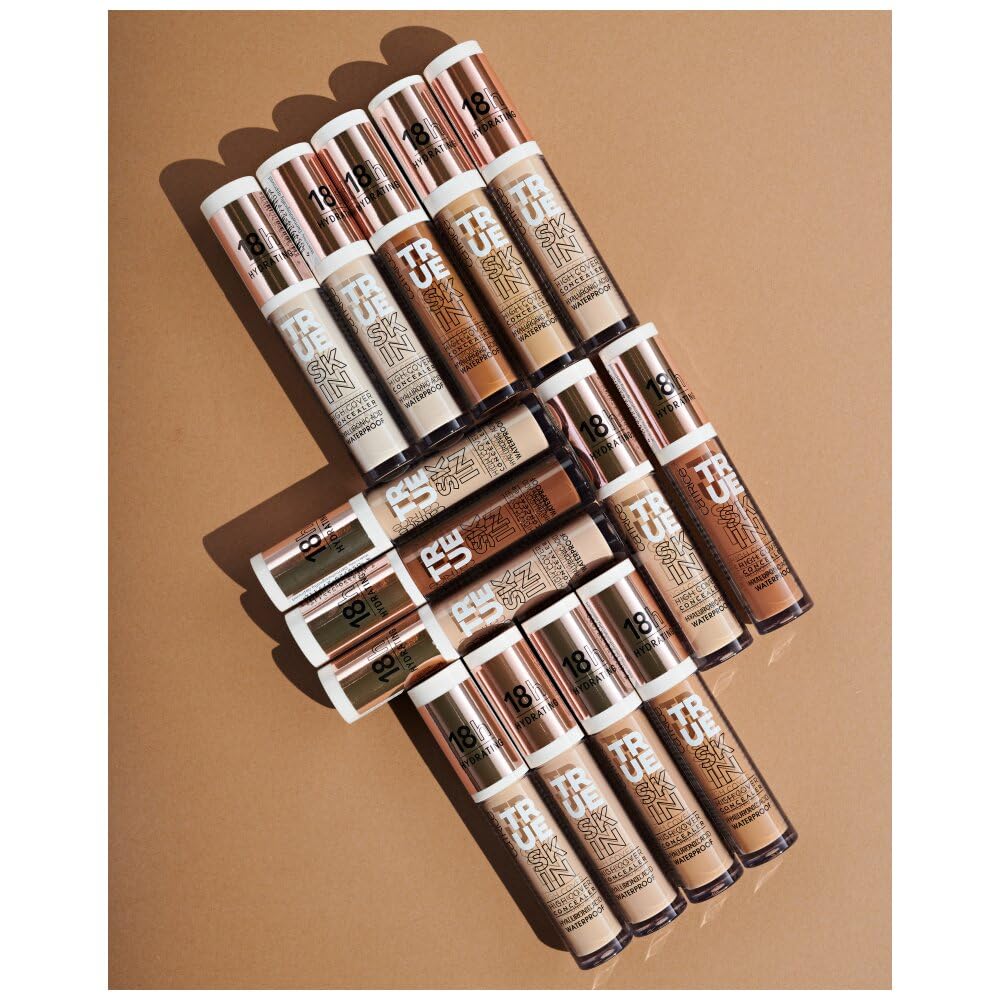 Catrice | True Skin High Cover Concealer (020 | Warm Beige) | Waterproof & Lightweight for Soft Matte Look | With Hyaluronic Acid & Lasts Up to 18 Hours | Vegan, Cruelty Free