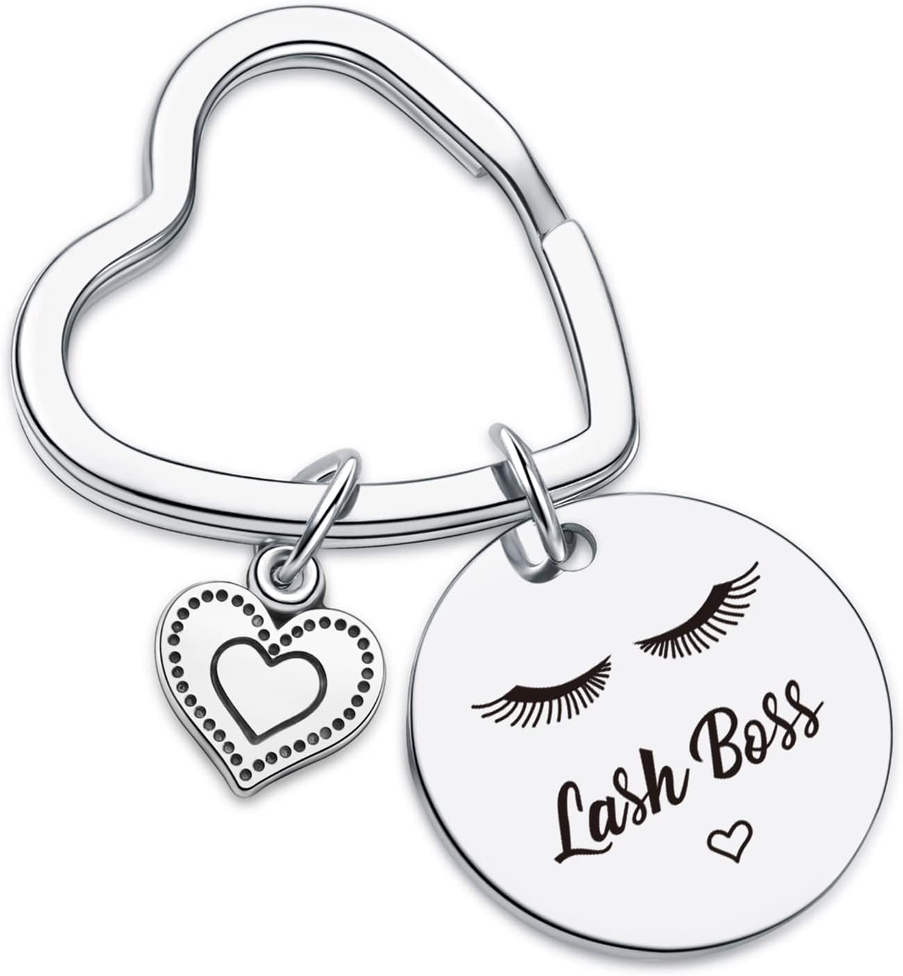 Lash Boss Appreciation Jewelry Beauty Lashes Girl Jewelry Daughter Gift Best Friend Keychain