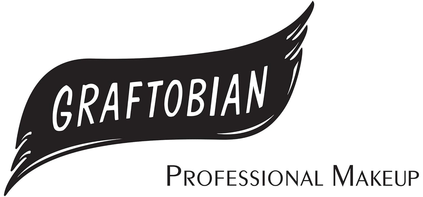 Graftobian Chaos Clown Makeup Kit - Complete 10 Piece Set for Joker Jester or Clown Halloween Costume - Full Color Instructions (Standard)