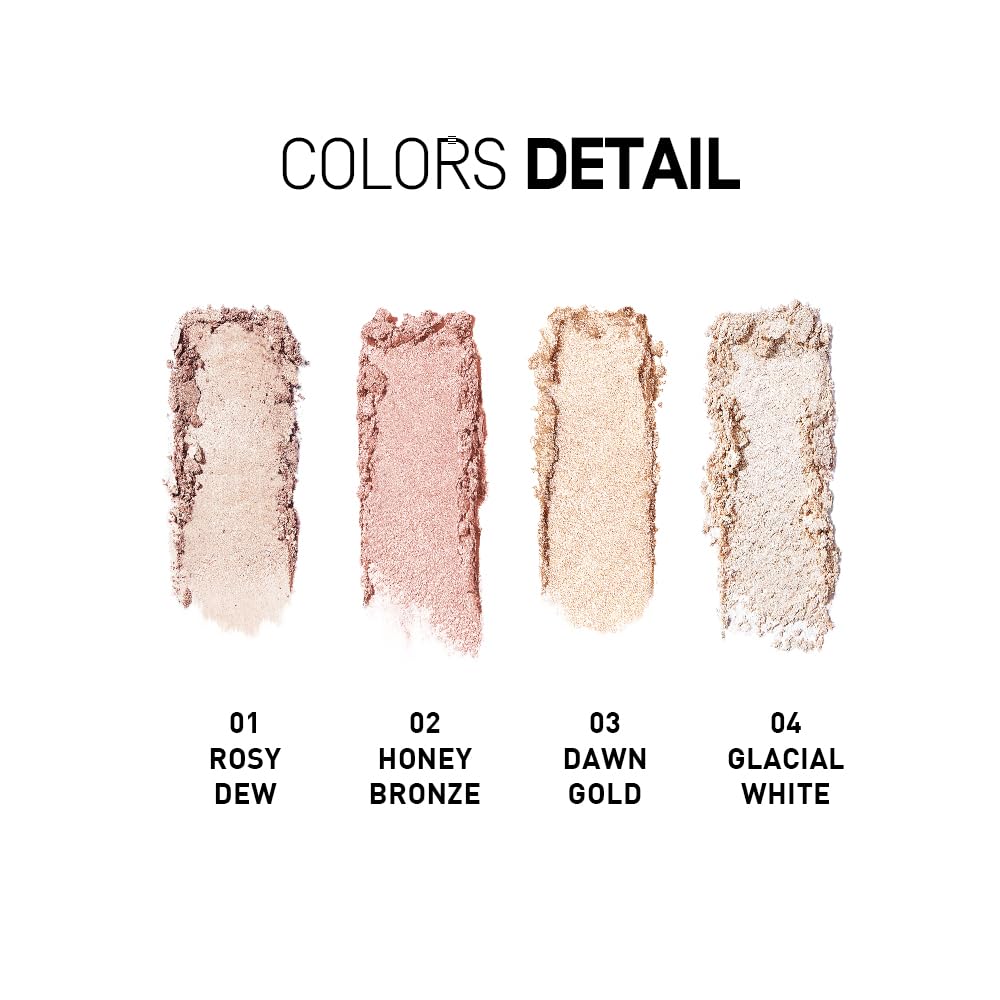 heme Glowy Highlighter Compact 5.5g (04 Glacial White)