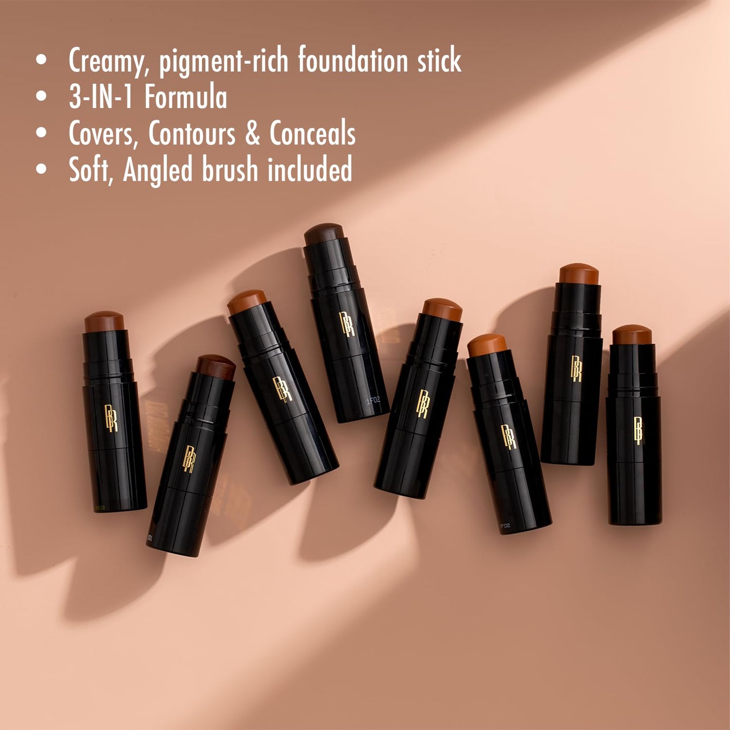 Black Radiance Color Perfect Foundation Stick, Brownie