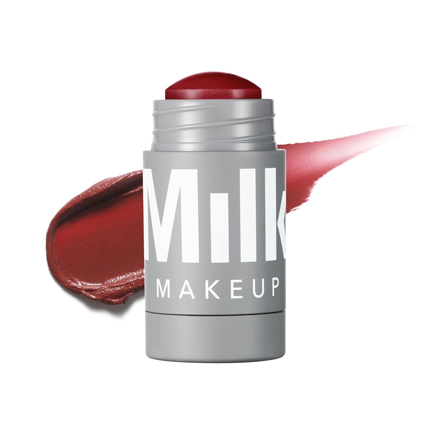 Milk Makeup Lip + Cheek, Muse (Deep Burgundy) - 0.21 fl oz - Cream Blush & Lip Color - Buildable & Blendable - 1,000+ Swipes Per Stick - Non-Comedogenic - Vegan, Cruelty Free