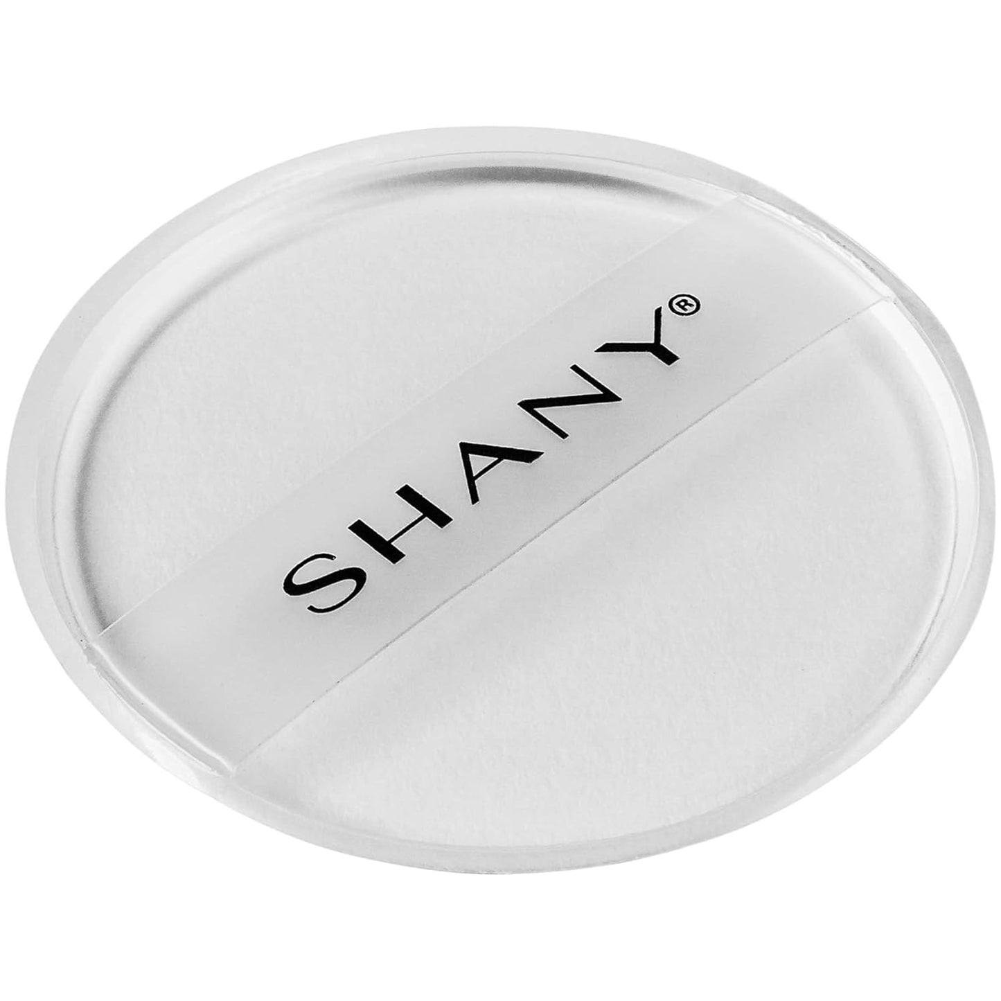 SHANY Stay Jelly Silicone Sponge - Clear & Non-Absorbent Makeup Blending Sponge for Flawless Application with Foundation - ROUND