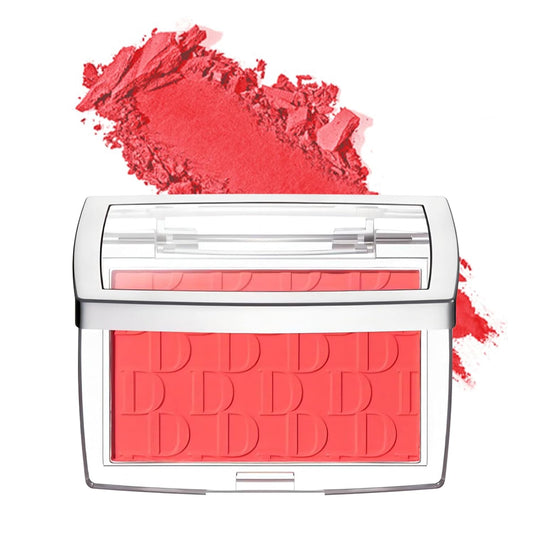 Embossed Blush, Palette Pink Dark Powder Blush Palette