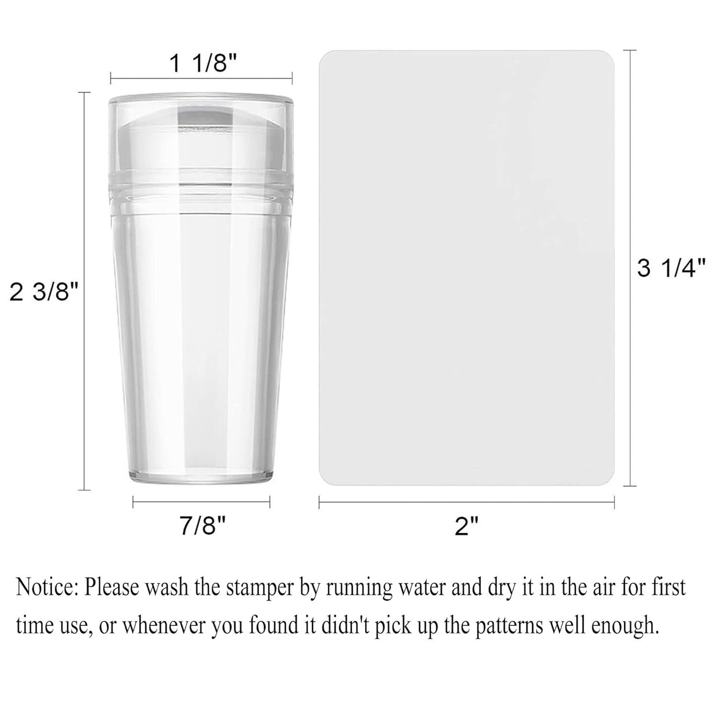 AddFavor Nail Stamper Kit 6pcs Flower Lace Nail Art Stamping Plate Butterfly Leaf Geometry Template with Silicone Nail Stamper and Scraper for Women Girls DIY Fingernail Manicure Stencils Tools